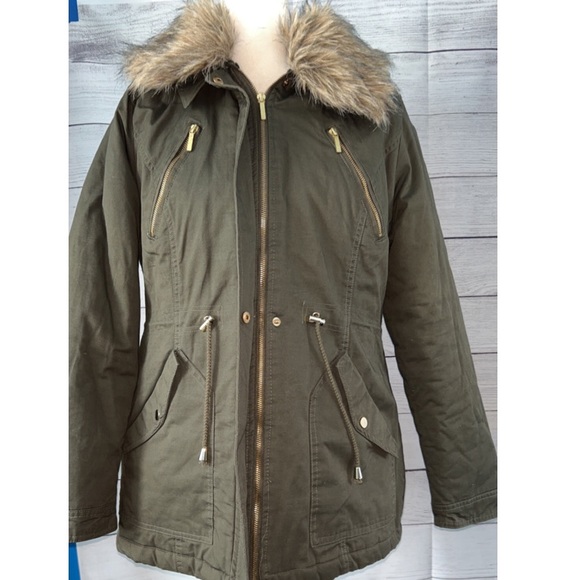 Yoki Outerwear Collection Green Jacket - Picture 3 of 5